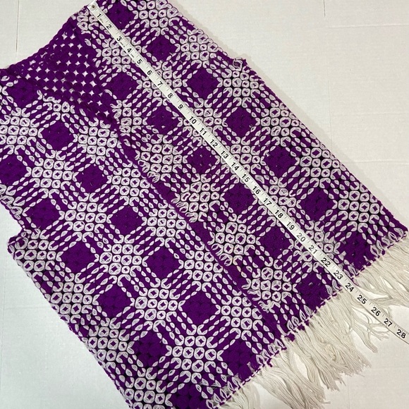 Vtg Handmade knitted granny vest - Picture 3 of 4